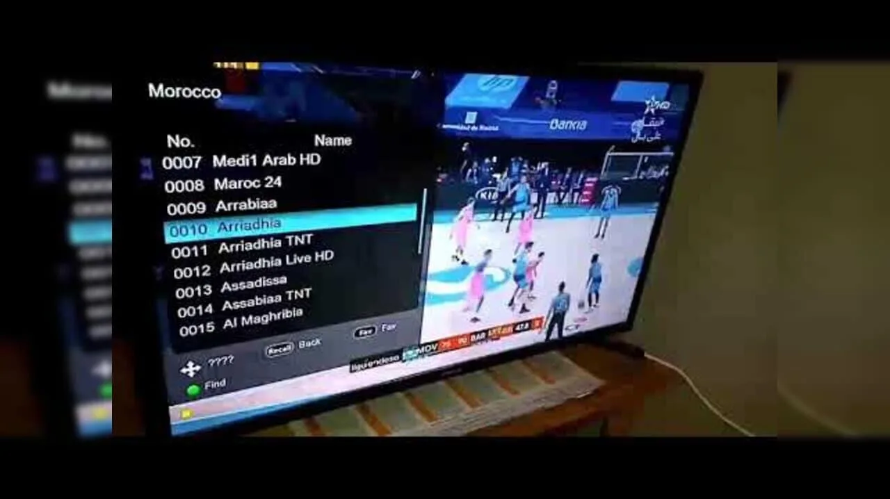 تردد قناة TNT المغربية الرياضية الجديدة 2024 على النايل وسات والعرب سات 