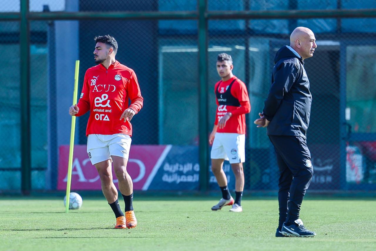 مران المنتخب قبل مباراة نيجيريا