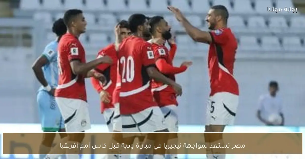 مصر تستعد لمواجهة نيجيريا في مباراة ودية قبل كأس أمم أفريقيا