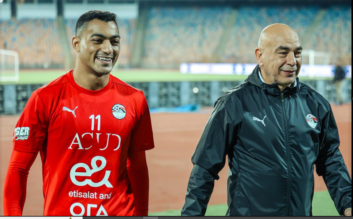 حسام حسن ومصطفى محمد