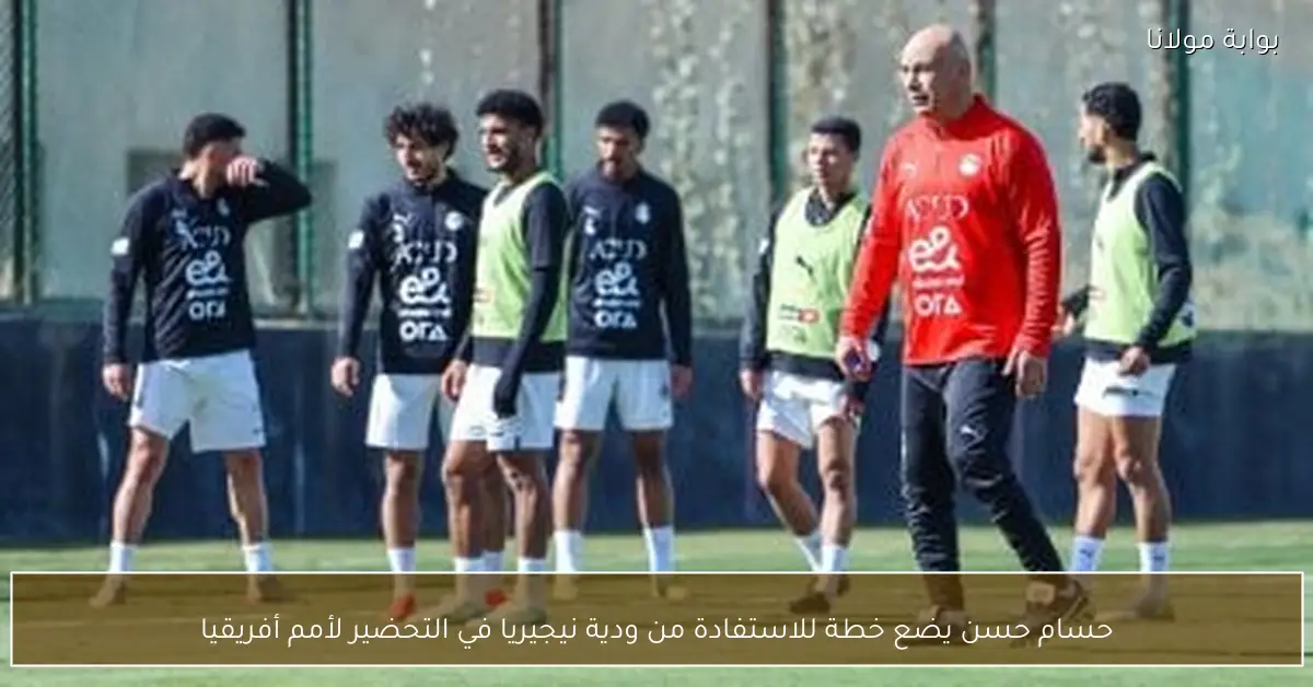 حسام حسن يضع خطة للاستفادة من ودية نيجيريا في التحضير لأمم أفريقيا