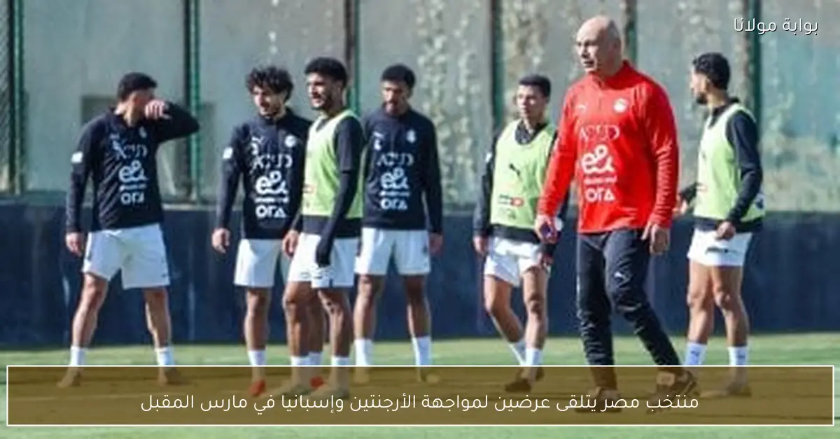 منتخب مصر يتلقى عرضين لمواجهة الأرجنتين وإسبانيا في مارس المقبل