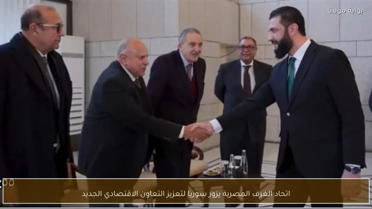 اتحاد الغرف المصرية يزور سوريا لتعزيز التعاون الاقتصادي الجديد