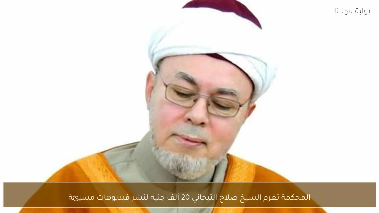 المحكمة تغرم الشيخ صلاح التيجاني 20 ألف جنيه لنشر فيديوهات مسيئة