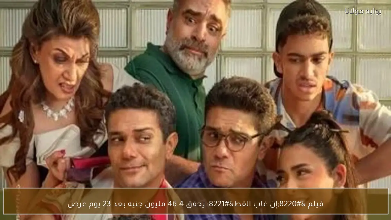 فيلم “إن غاب القط” يحقق 46.4 مليون جنيه بعد 23 يوم عرض