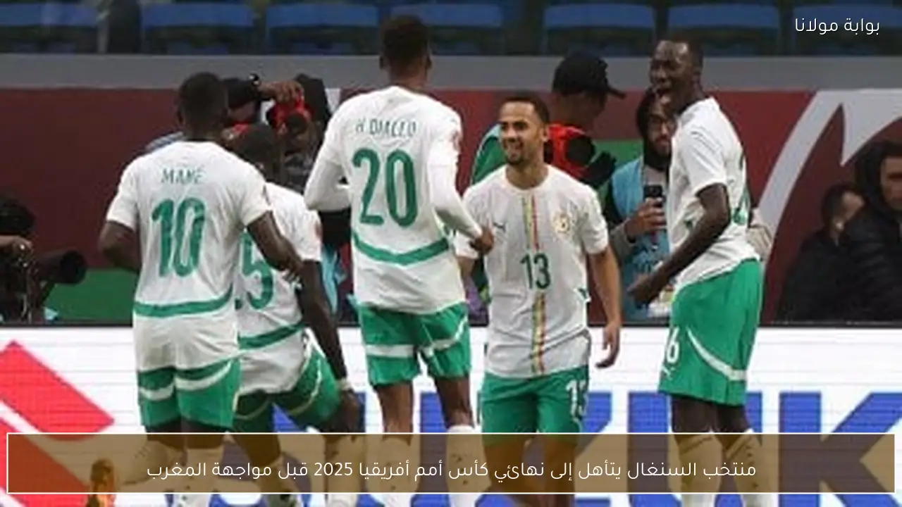 منتخب السنغال يتأهل إلى نهائي كأس أمم أفريقيا 2025 قبل مواجهة المغرب