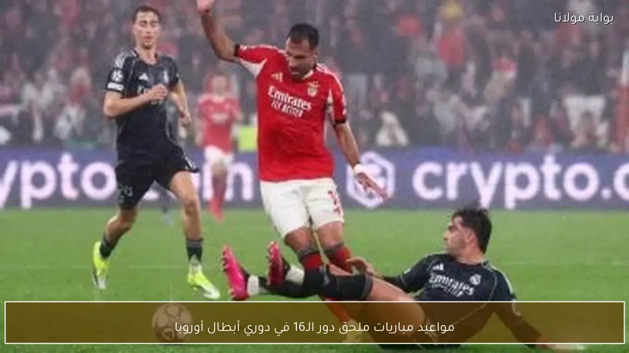 مواعيد مباريات ملحق دور الـ16 في دوري أبطال أوروبا