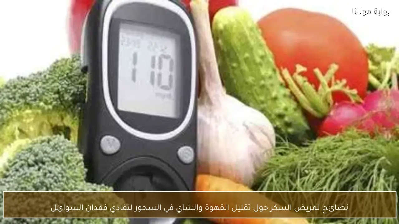 نصائح لمريض السكر حول تقليل القهوة والشاي في السحور لتفادي فقدان السوائل