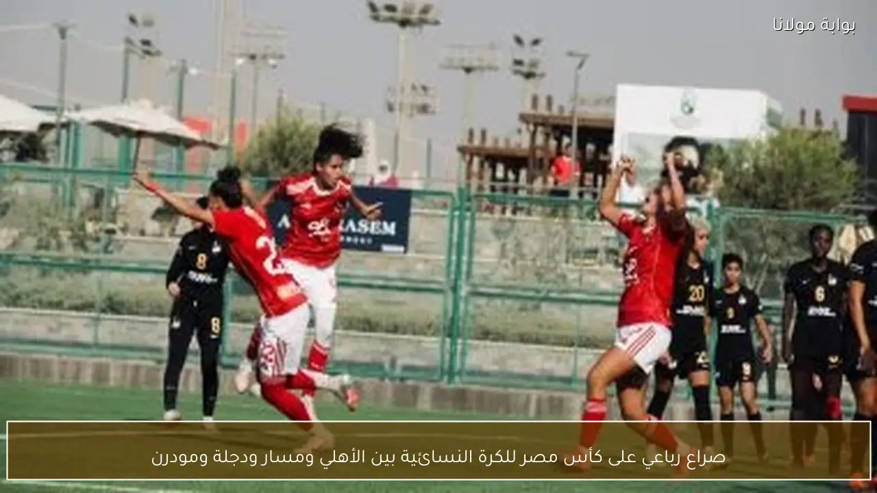 صراع رباعي على كأس مصر للكرة النسائية بين الأهلي ومسار ودجلة ومودرن