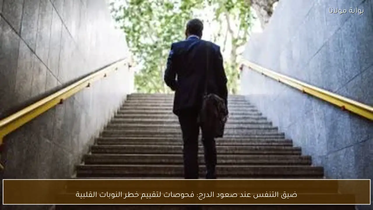 ضيق التنفس عند صعود الدرج: فحوصات لتقييم خطر النوبات القلبية