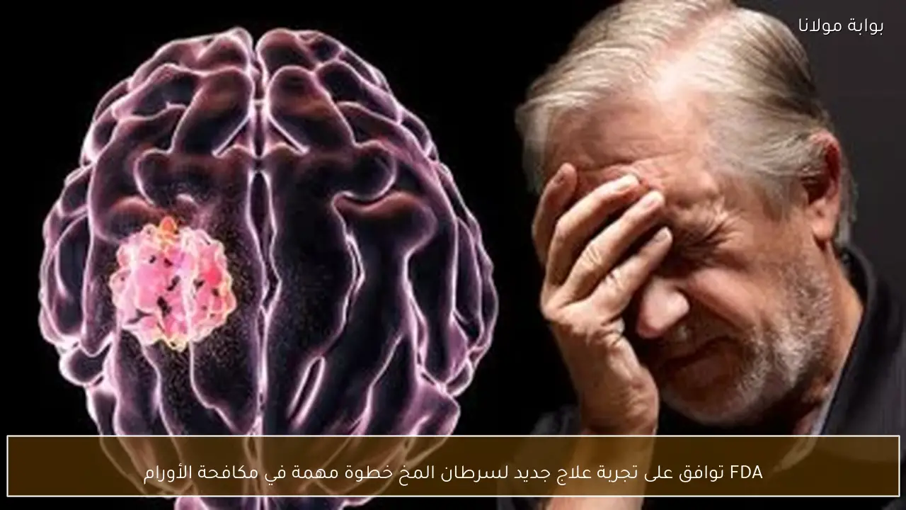 FDA توافق على تجربة علاج جديد لسرطان المخ خطوة مهمة في مكافحة الأورام