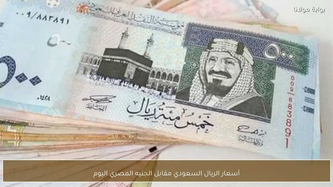 أسعار الريال السعودي مقابل الجنيه المصري اليوم