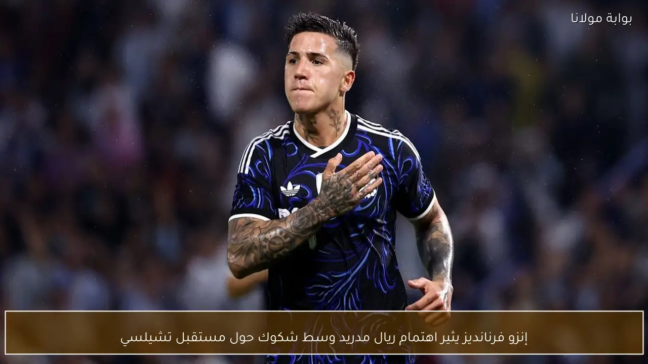 إنزو فرنانديز يثير اهتمام ريال مدريد وسط شكوك حول مستقبل تشيلسي