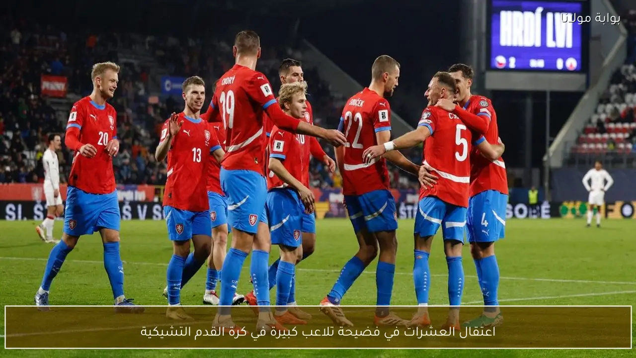 اعتقال العشرات في فضيحة تلاعب كبيرة في كرة القدم التشيكية