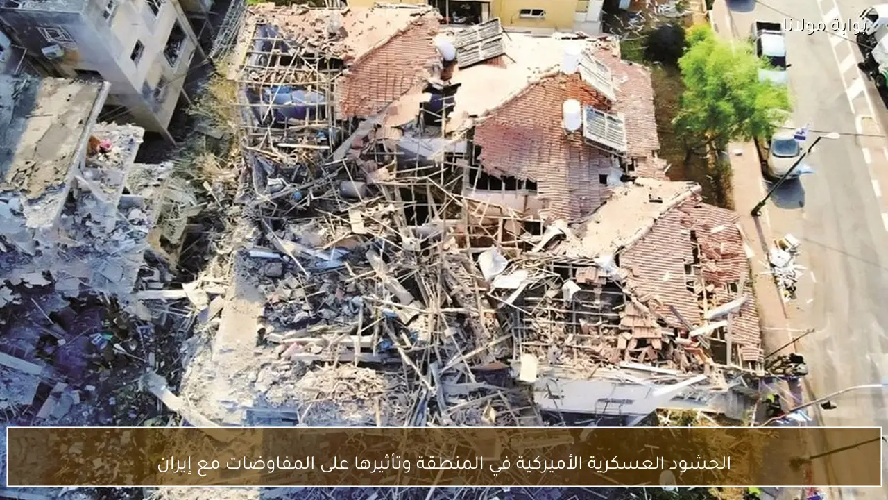 الحشود العسكرية الأميركية في المنطقة وتأثيرها على المفاوضات مع إيران