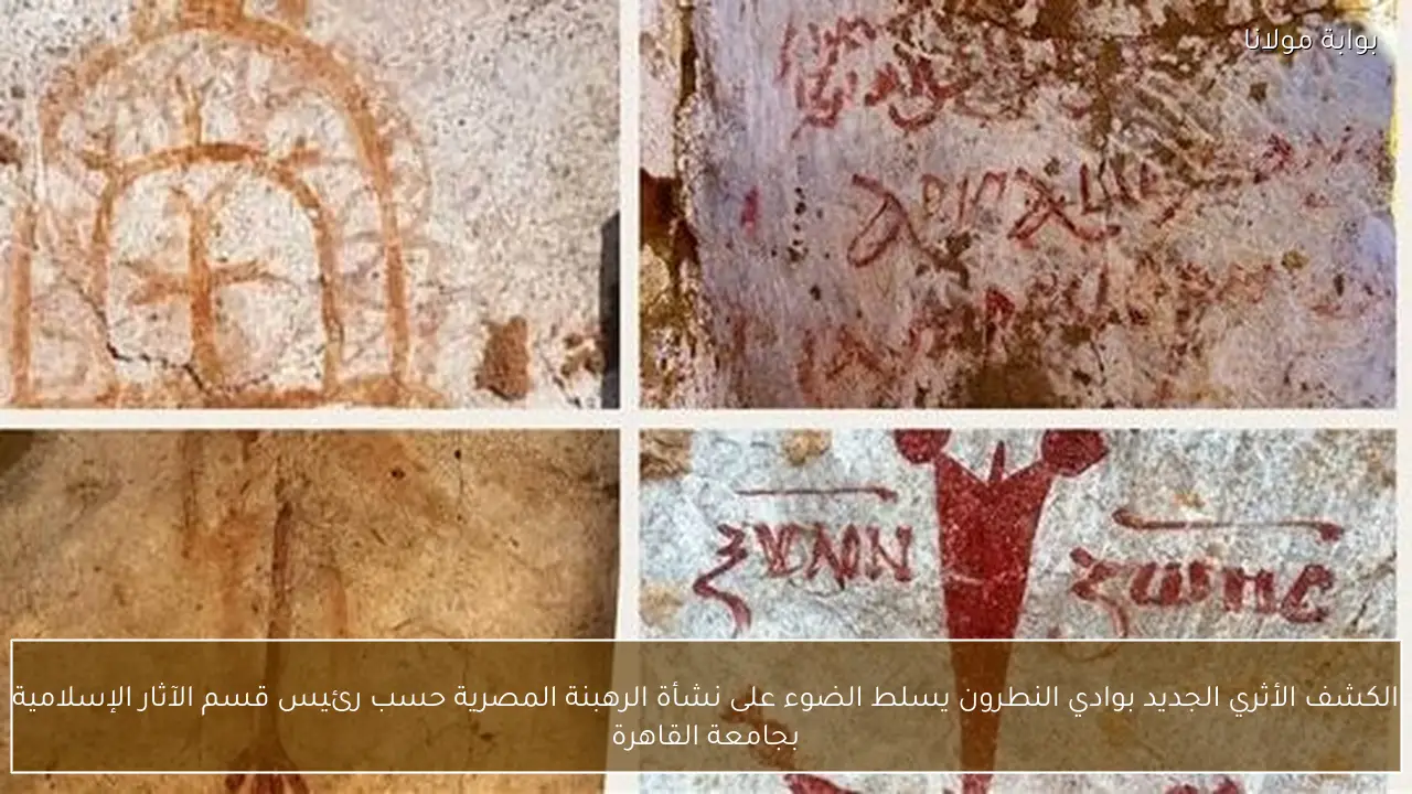 الكشف الأثري الجديد بوادي النطرون يسلط الضوء على نشأة الرهبنة المصرية حسب رئيس قسم الآثار الإسلامية بجامعة القاهرة