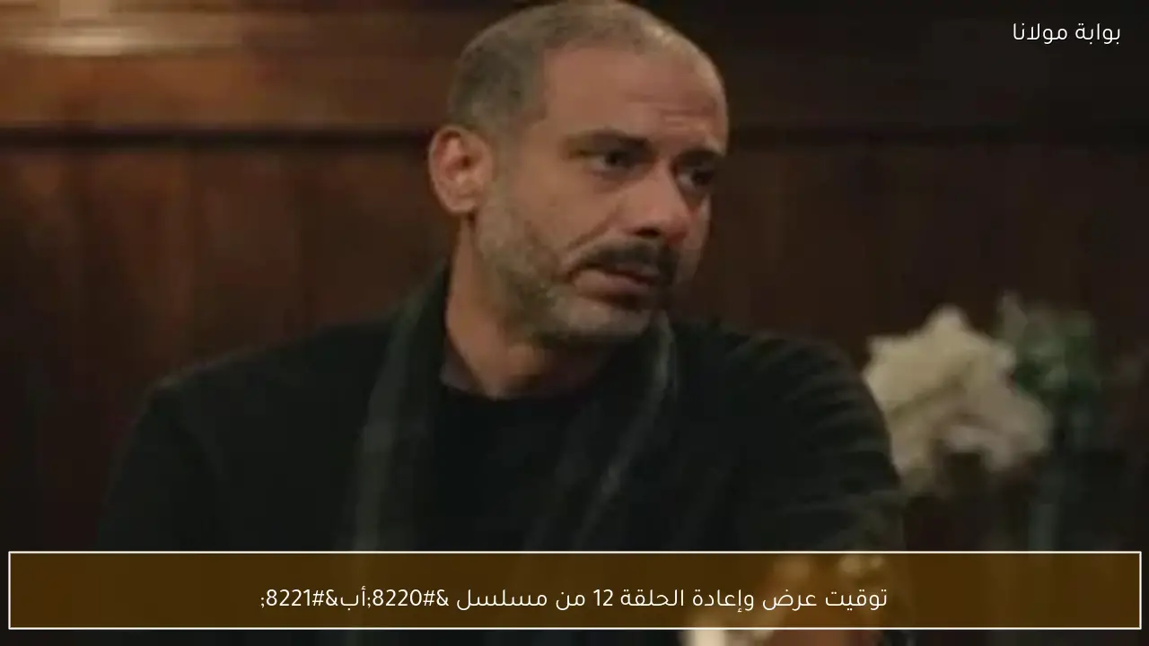 توقيت عرض وإعادة الحلقة 12 من مسلسل “أب”