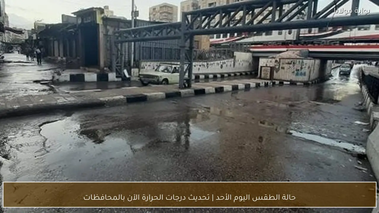 حالة الطقس اليوم الأحد | تحديث درجات الحرارة الآن بالمحافظات