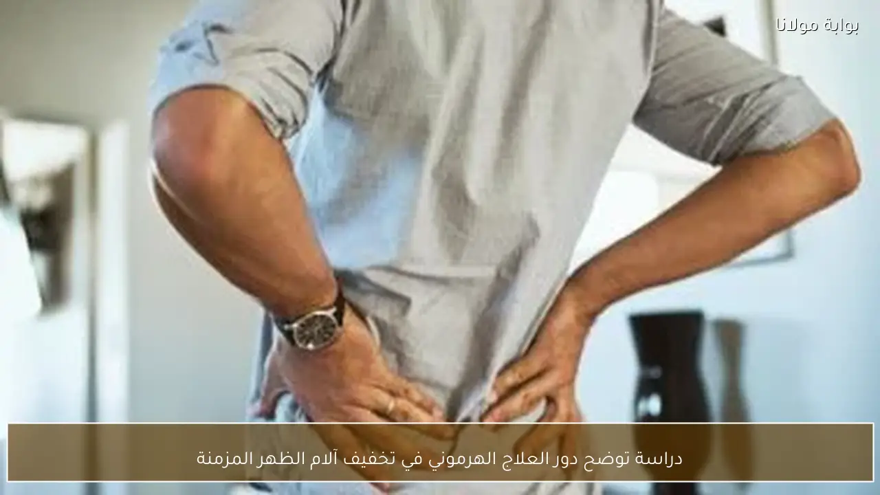 دراسة توضح دور العلاج الهرموني في تخفيف آلام الظهر المزمنة