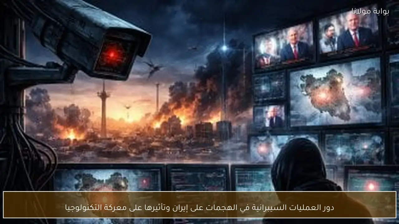 دور العمليات السيبرانية في الهجمات على إيران وتأثيرها على معركة التكنولوجيا