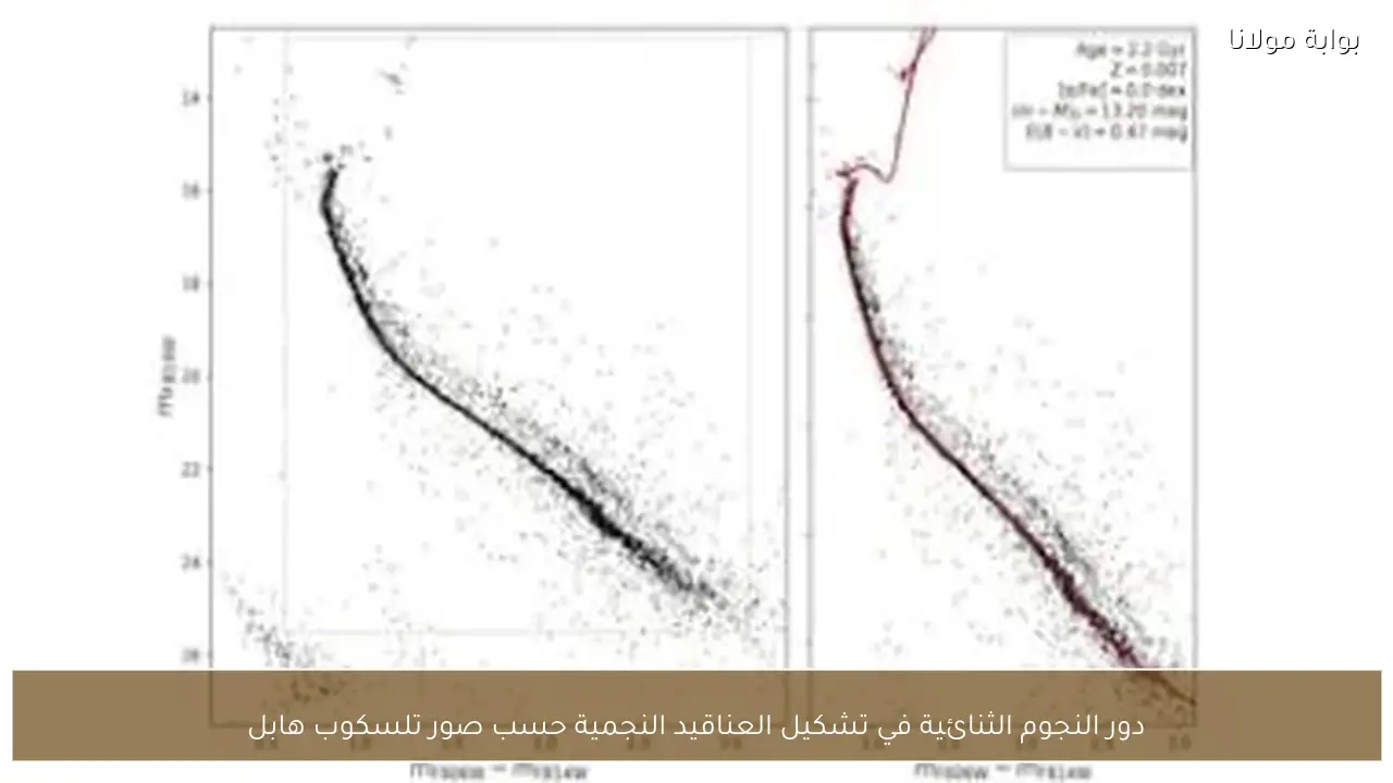 دور النجوم الثنائية في تشكيل العناقيد النجمية حسب صور تلسكوب هابل