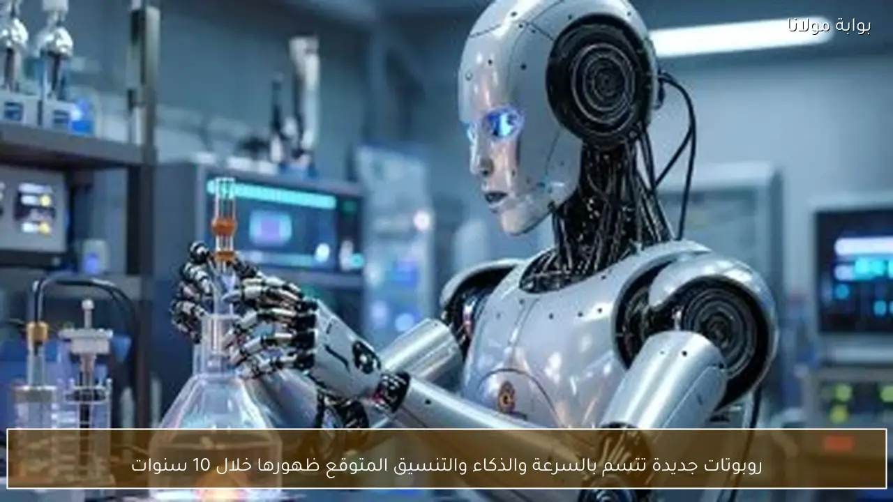 روبوتات جديدة تتسم بالسرعة والذكاء والتنسيق المتوقع ظهورها خلال 10 سنوات