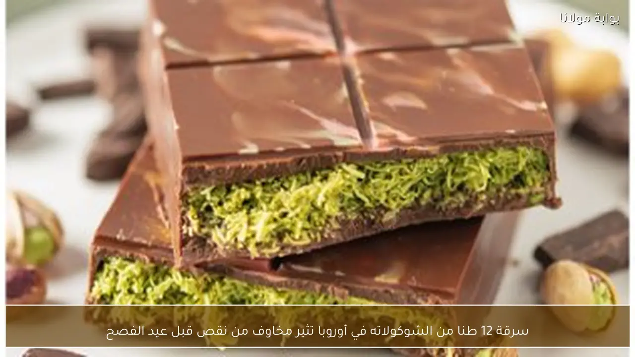 سرقة 12 طنا من الشوكولاته في أوروبا تثير مخاوف من نقص قبل عيد الفصح