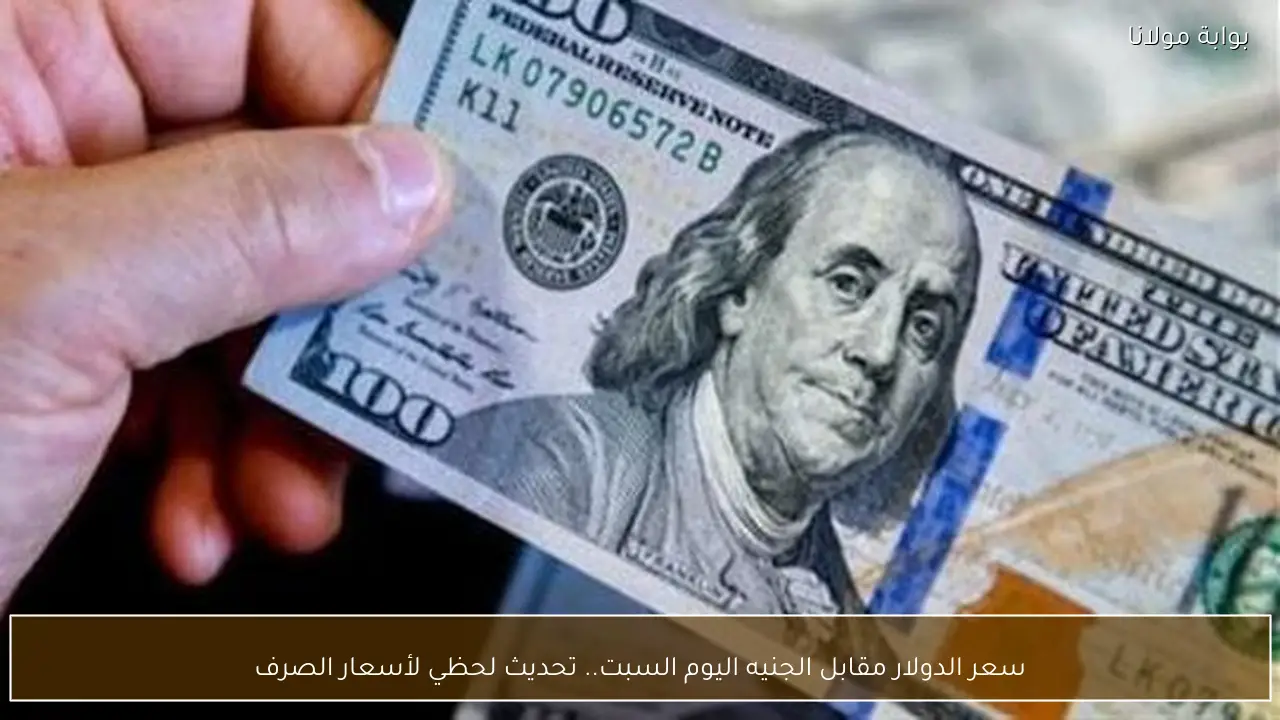 سعر الدولار مقابل الجنيه اليوم السبت.. تحديث لحظي لأسعار الصرف