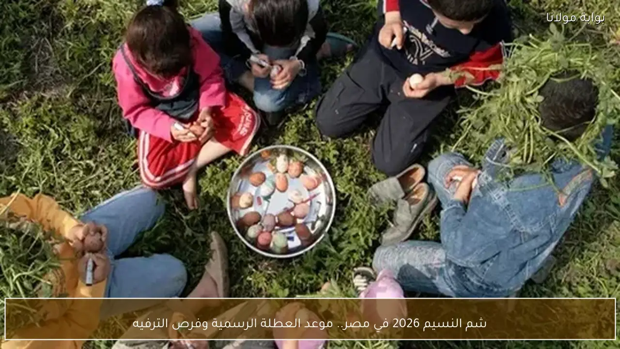 شم النسيم 2026 في مصر.. موعد العطلة الرسمية وفرص الترفيه