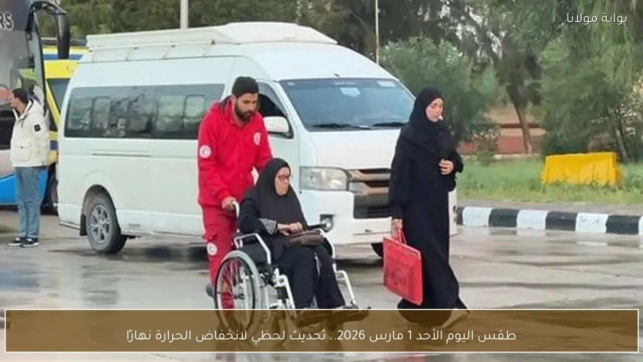 طقس اليوم الأحد 1 مارس 2026.. تحديث لحظي لانخفاض الحرارة نهارًا