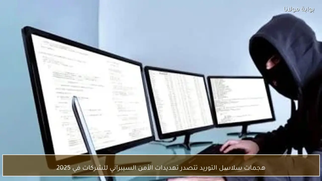 هجمات سلاسل التوريد تتصدر تهديدات الأمن السيبراني للشركات في 2025